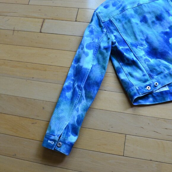 3.1 Phillip Lim Tie-Dye Denim Jacket Size 0 - Picture 8 of 13
